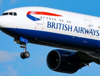 British Airways: Κεραυνός προκάλεσε 40 τρύπες σε αεροσκάφος